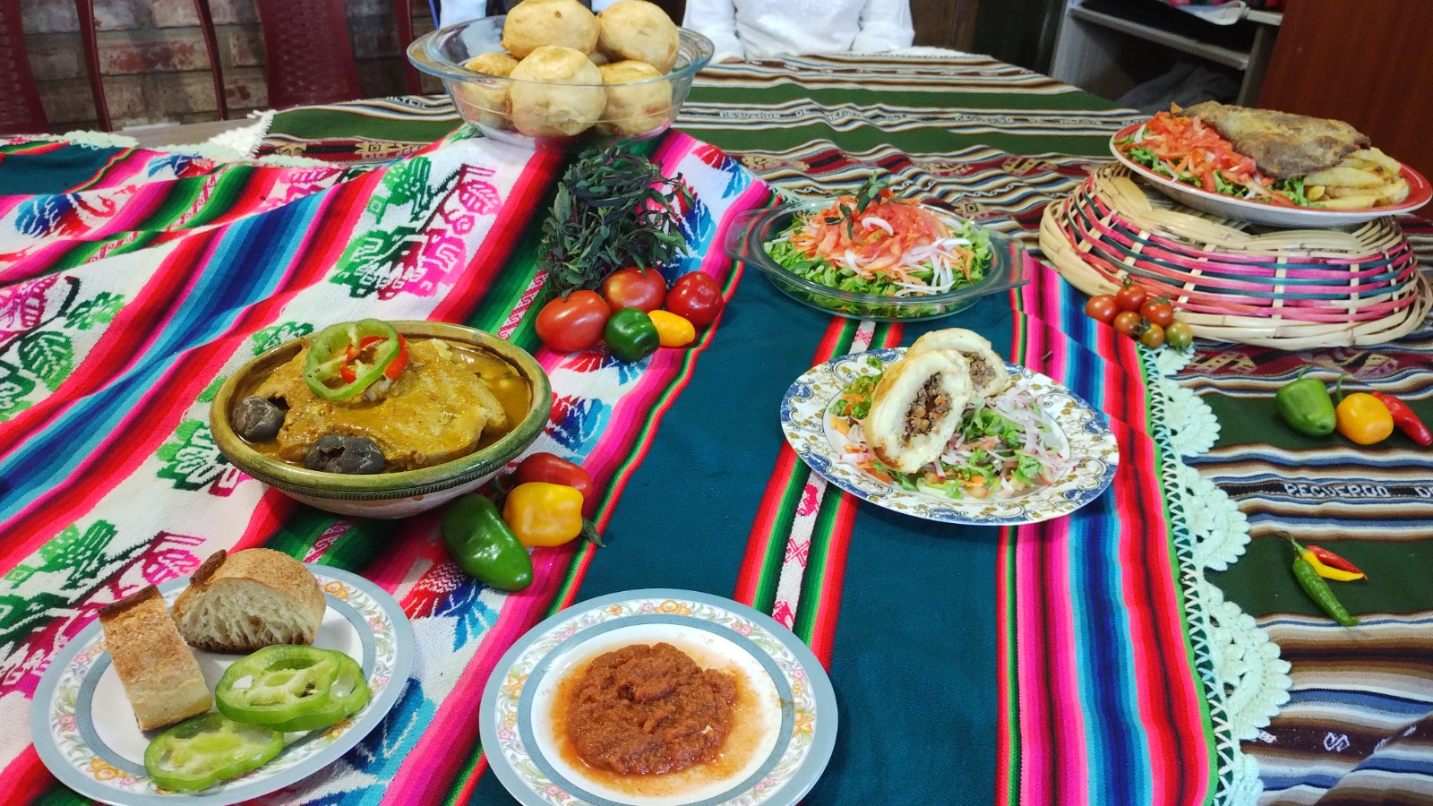 Traditional Bolivian dishes
